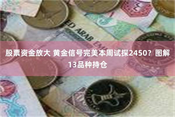 股票资金放大 黄金信号完美本周试探2450？图解13品种持仓