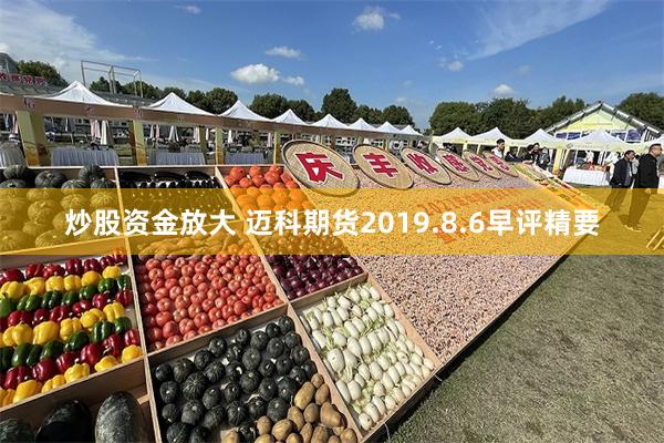 炒股资金放大 迈科期货2019.8.6早评精要