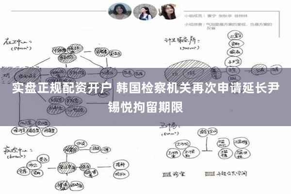 实盘正规配资开户 韩国检察机关再次申请延长尹锡悦拘留期限